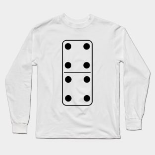 Domino Costume Double 4 Long Sleeve T-Shirt